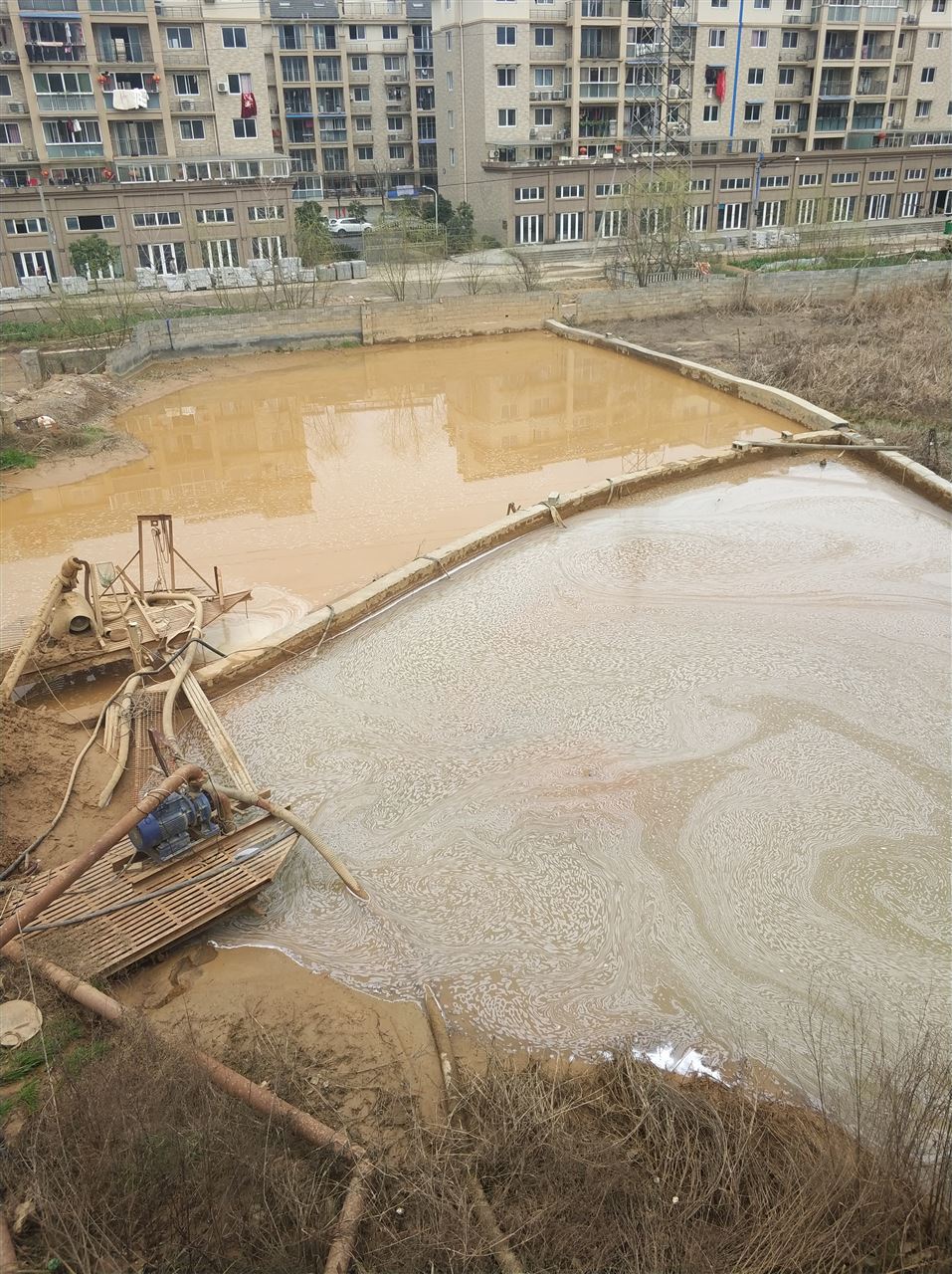 桑珠孜沉淀池淤泥清理-厂区废水池淤泥清淤